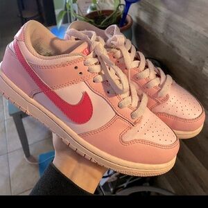 Triple pink dunks